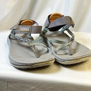 Merrell Womens Bravada SandalGray Purple Backstrap Sport Water Shoe Sz 7